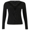 Vero Moda Curve Tricou 'PHINE'  negru