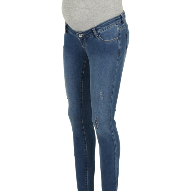 Vero Moda Maternity Jeans 'VMMZia'  albastru denim / gri amestecat