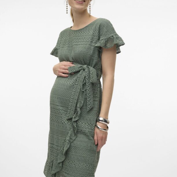 Vero Moda Maternity Rochie 'VMMHoney'  verde preţ