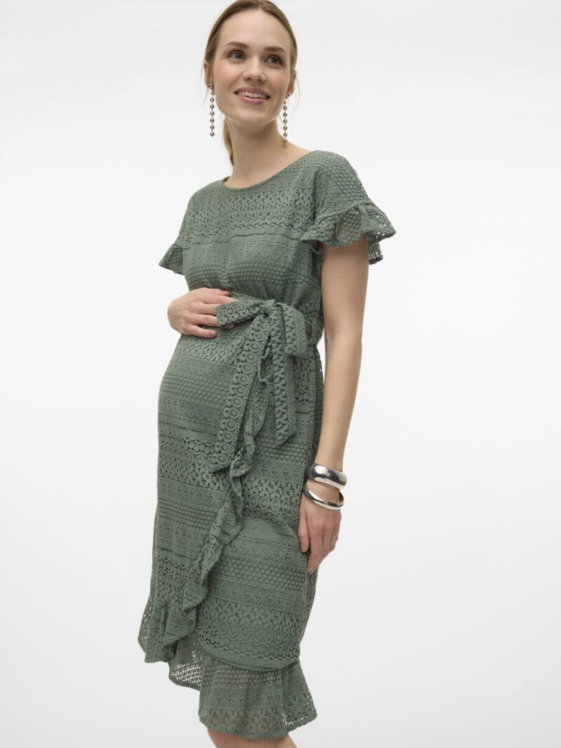 Vero Moda Maternity Rochie 'VMMHoney'  verde preţ