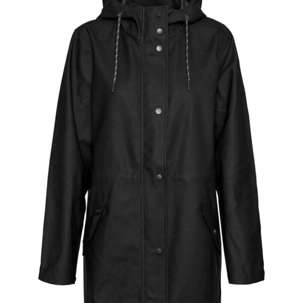 Vero Moda Petite Parka de primăvară-toamnă 'Malou'  negru