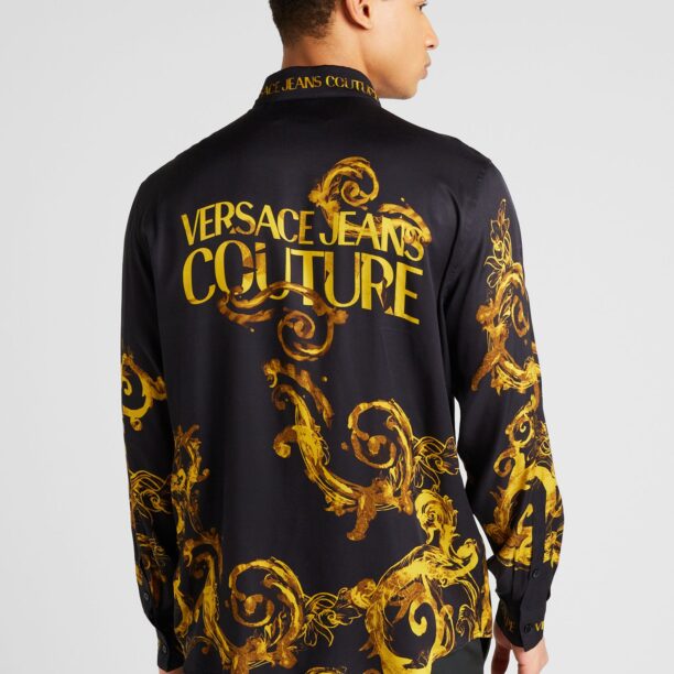 Versace Jeans Couture Cămașă '76UP200'  galben / negru preţ