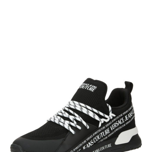 Versace Jeans Couture Sneaker low 'DYNAMIC'  negru / alb