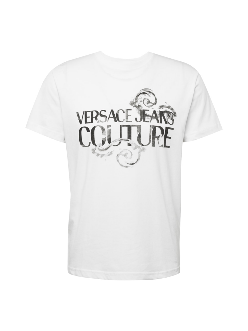 Versace Jeans Couture Tricou '76UP600'  negru / alb