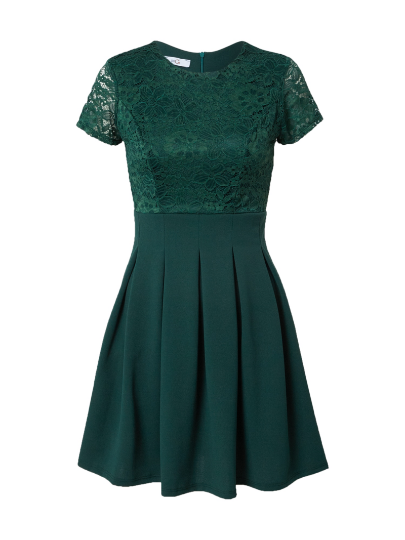 WAL G. Rochie de cocktail  verde pin