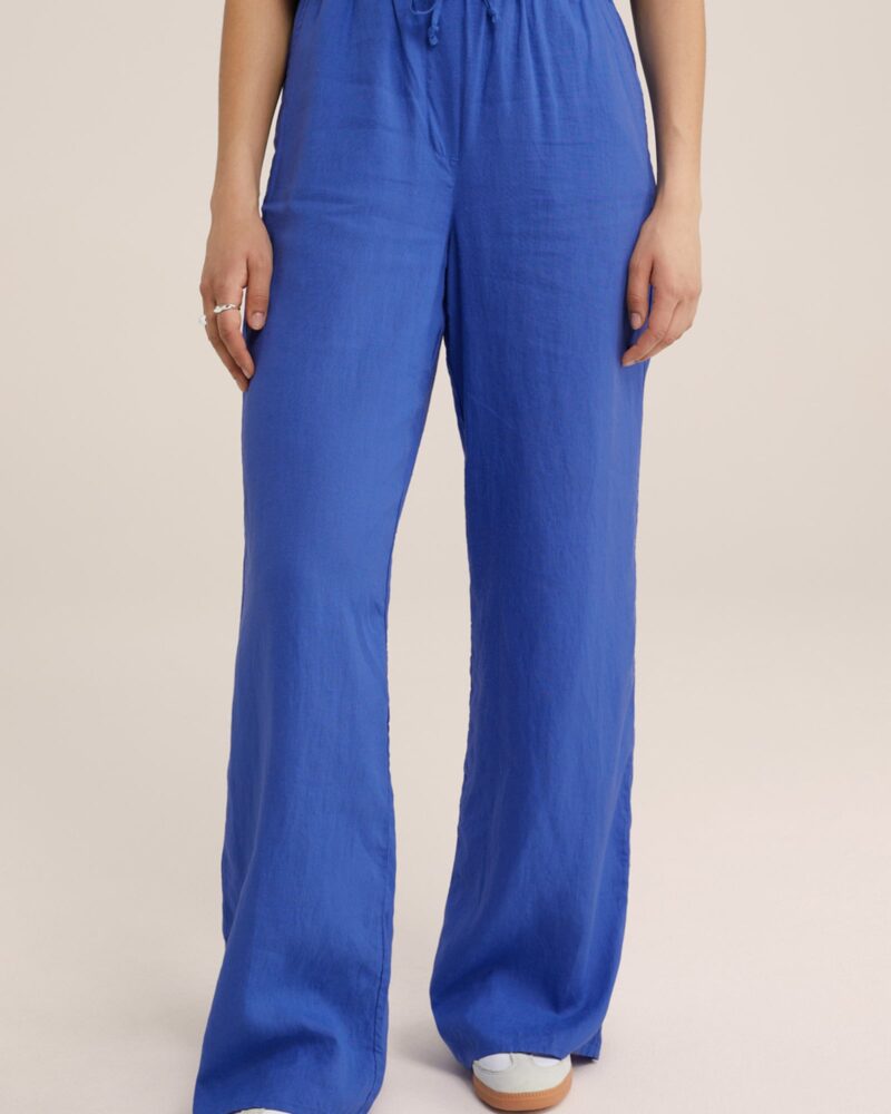 WE Fashion Pantaloni  albastru cobalt