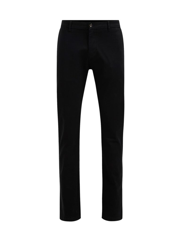 WE Fashion Pantaloni eleganți  negru