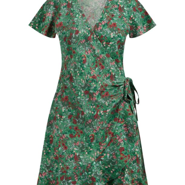 WE Fashion Rochie de vară  verde / roz / roșu