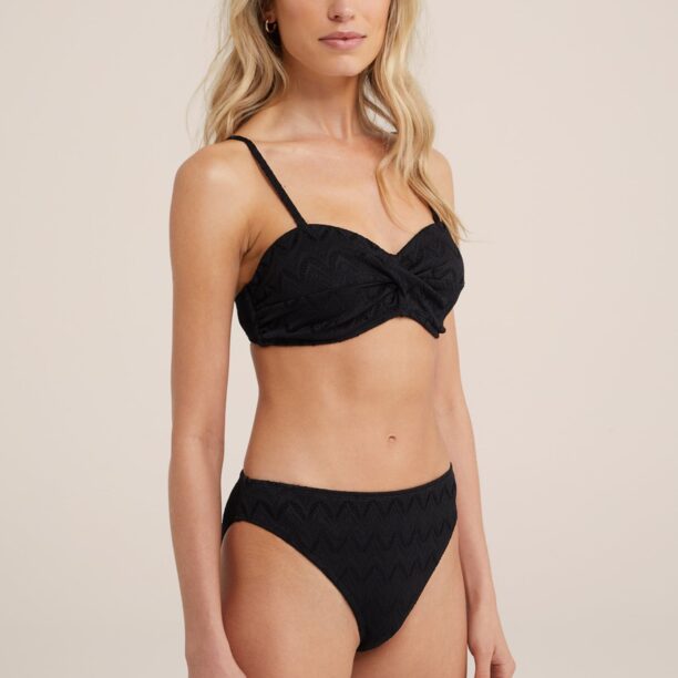 WE Fashion Slip costum de baie  negru