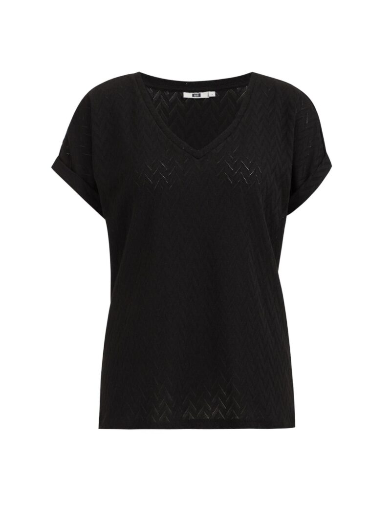 WE Fashion Tricou  negru