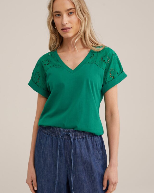 WE Fashion Tricou  verde preţ