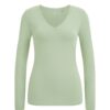 WE Fashion Tricou  verde pastel