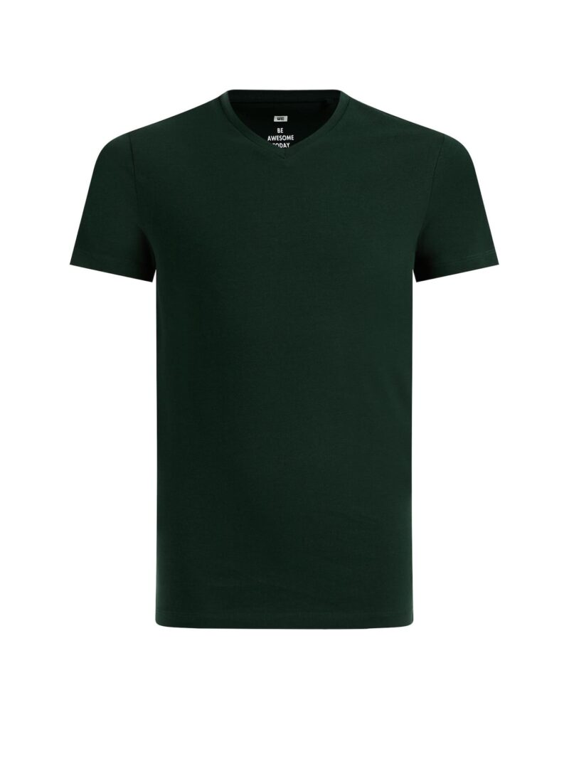 WE Fashion Tricou  verde pin