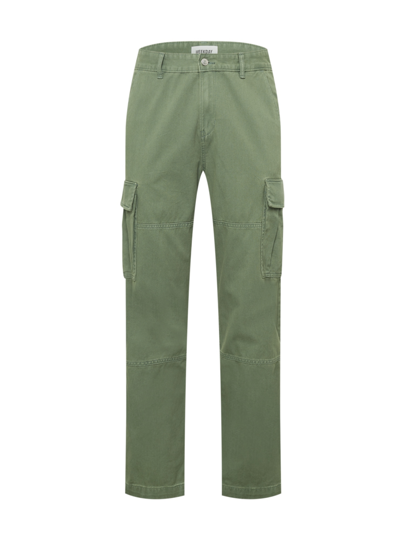 WEEKDAY Pantaloni cu buzunare 'Joel'  verde deschis