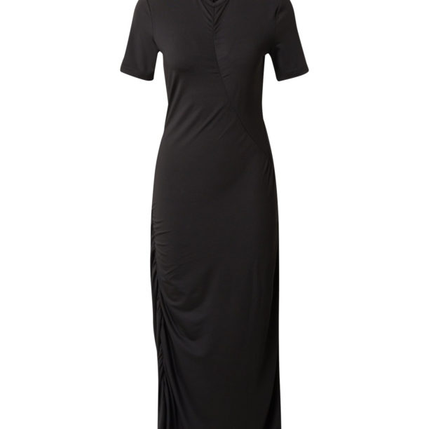 WEEKDAY Rochie 'Crease'  negru