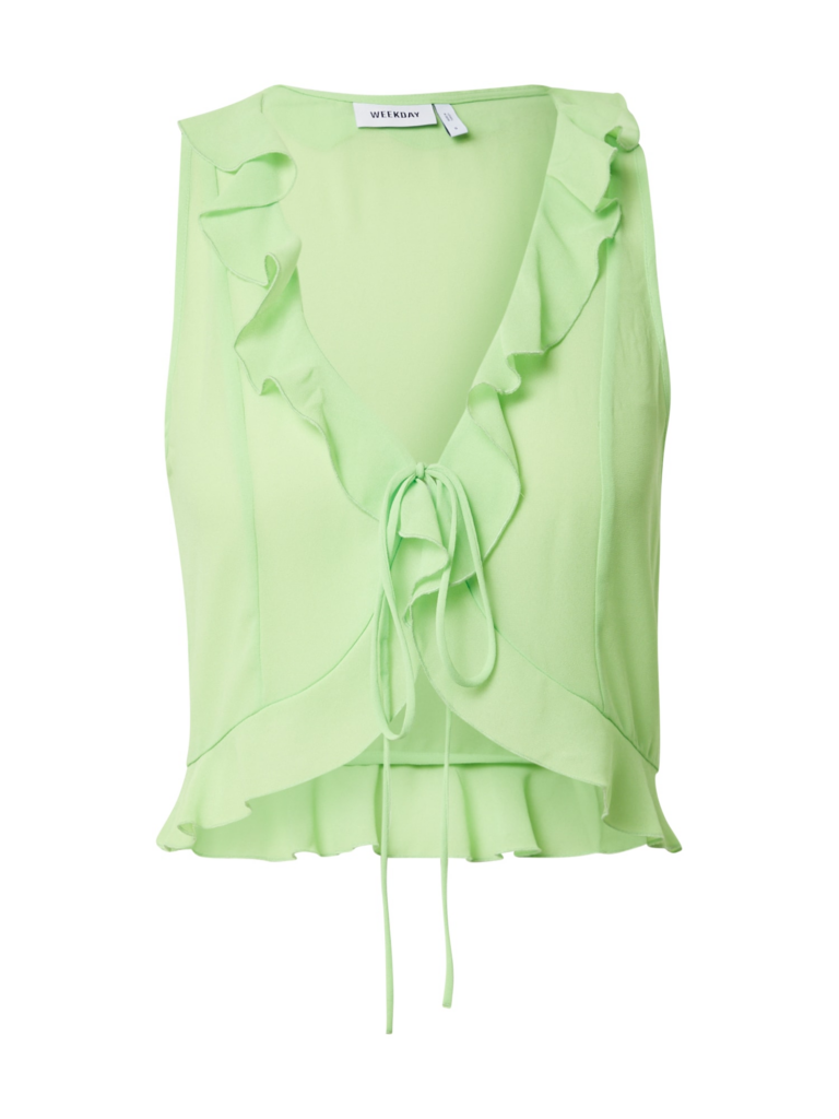 WEEKDAY Top 'Luella'  verde kiwi