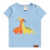 Walkiddy Tricou  albastru / albastru deschis / galben / portocaliu