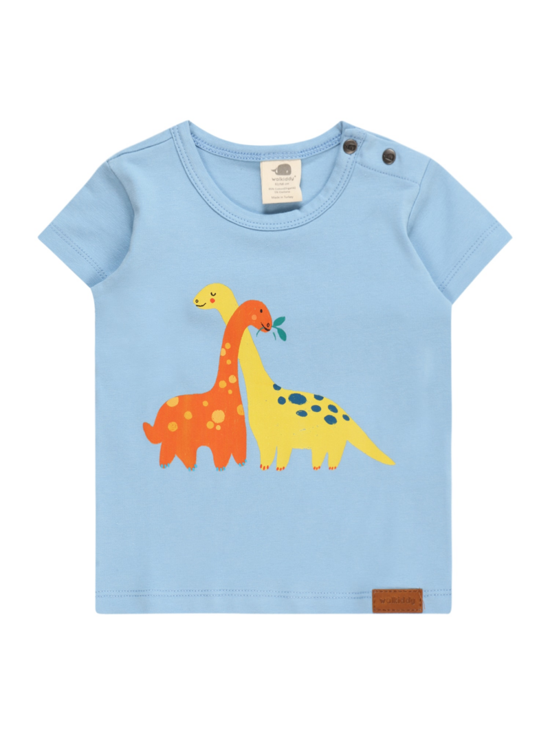 Walkiddy Tricou  albastru / albastru deschis / galben / portocaliu