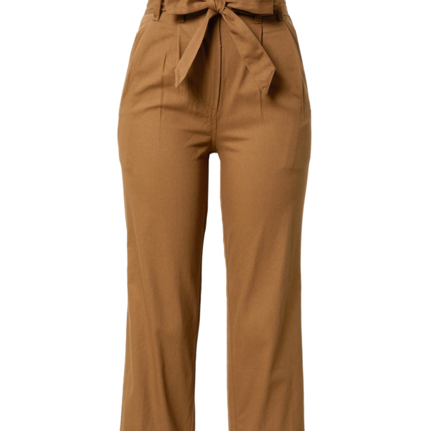 Warehouse Pantaloni cutați  maro caramel