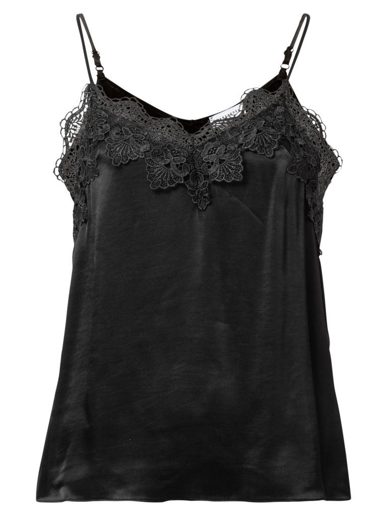 Warehouse Top 'Cami'  negru