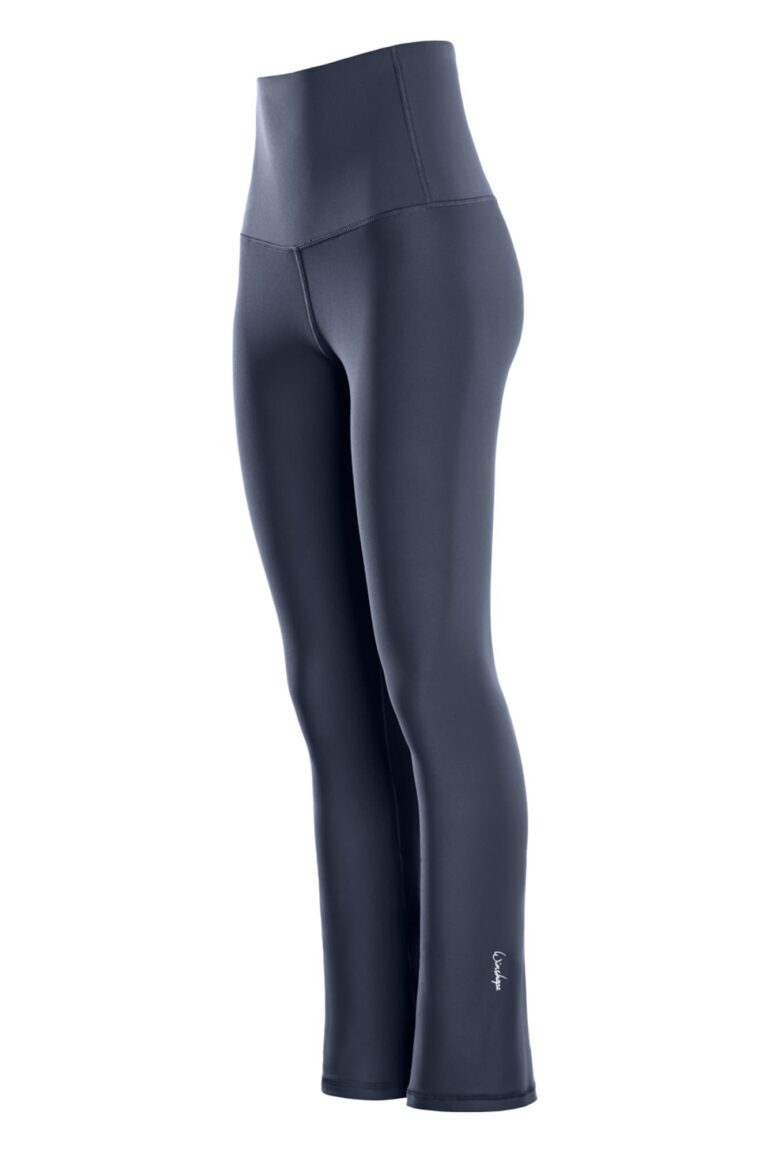 Winshape Pantaloni sport 'BCHWL103C'  gri metalic / alb