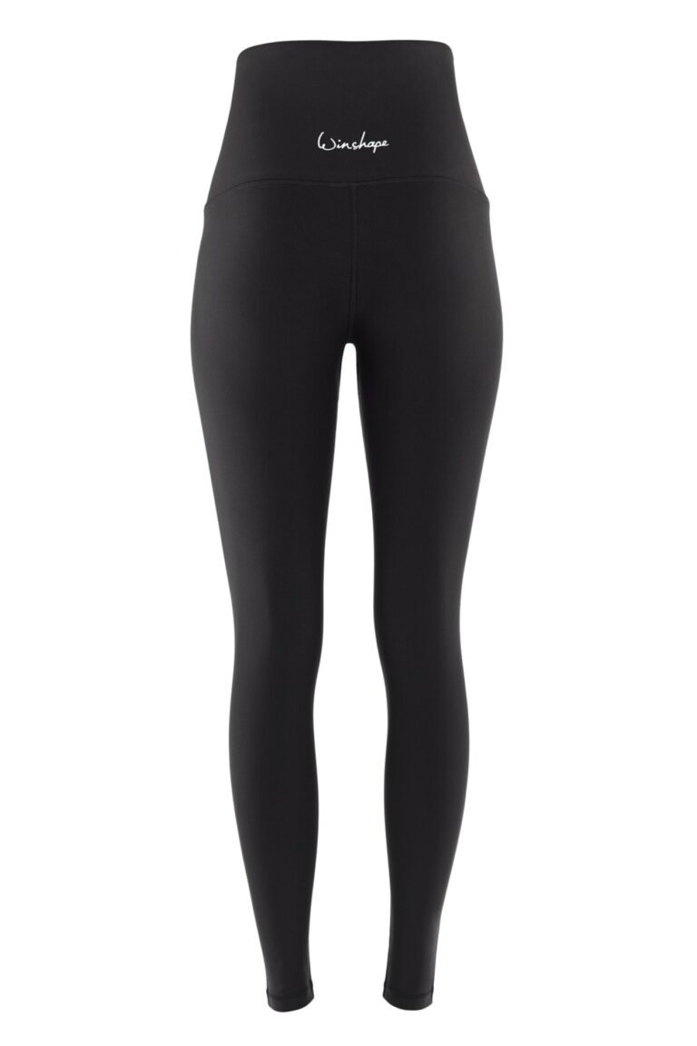 Winshape Pantaloni sport 'HWL112C'  negru / alb preţ