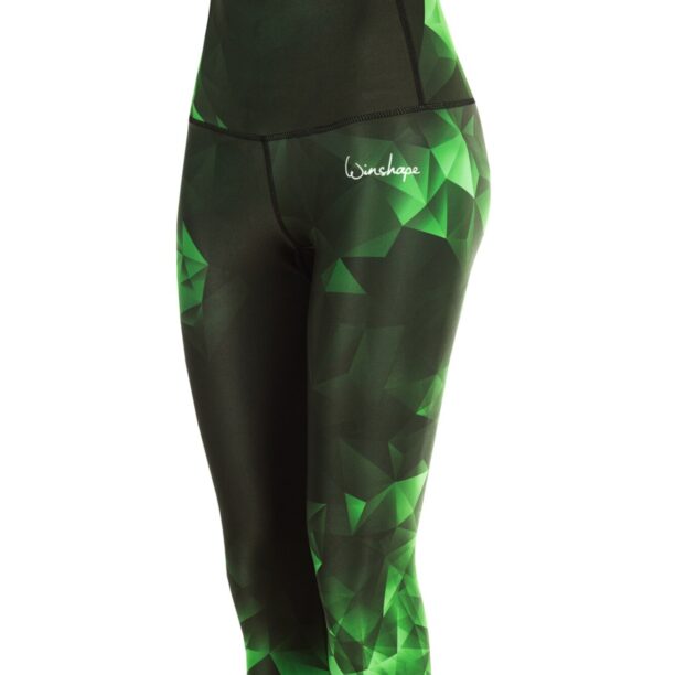 Winshape Pantaloni sport 'HWL202'  verde deschis / verde închis / alb preţ