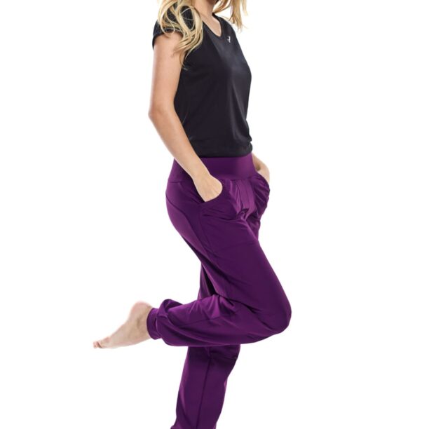 Preţ Winshape Pantaloni sport 'LEI101C'  mov închis / alb