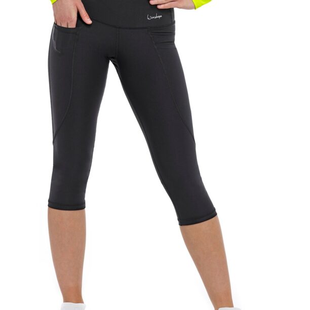 Preţ Winshape Pantaloni sport  negru / alb