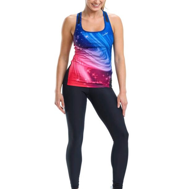 Preţ Winshape Sport top 'AET108'  albastru / roz / roșu / negru