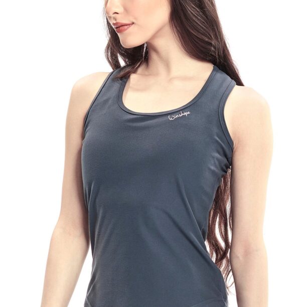 Preţ Winshape Sport top 'AET128LS'  gri grafit / alb