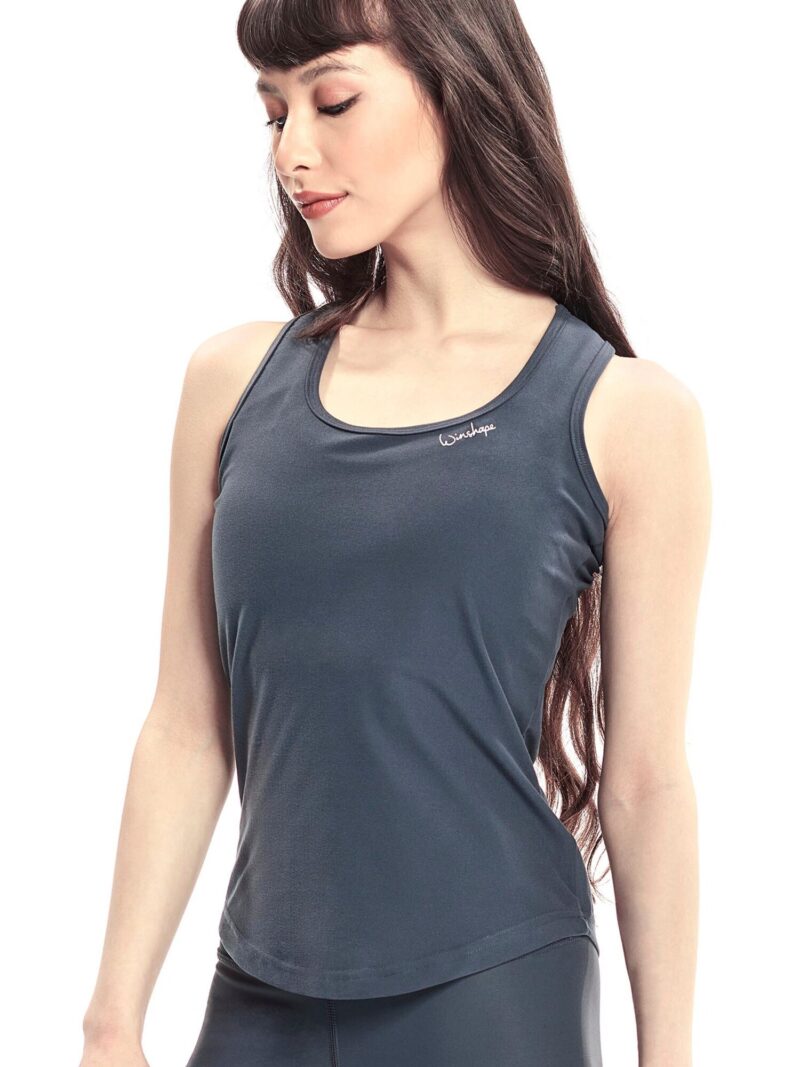 Preţ Winshape Sport top 'AET128LS'  gri grafit / alb