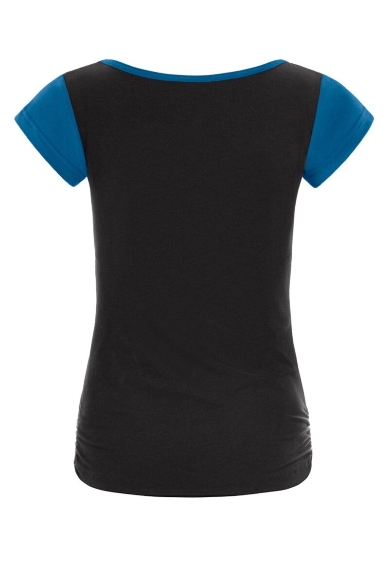 Winshape Tricou funcțional 'AET109LS'  cyan / negru