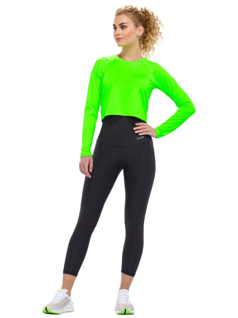 Preţ Winshape Tricou funcțional 'AET116'  verde neon