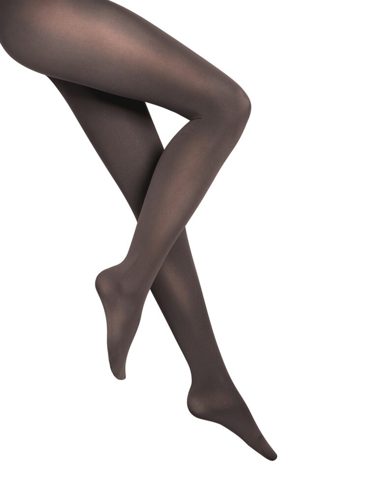 Wolford Ștrampeni fini 'Velvet de Luxe 66 Comfort Tigh'  gri metalic