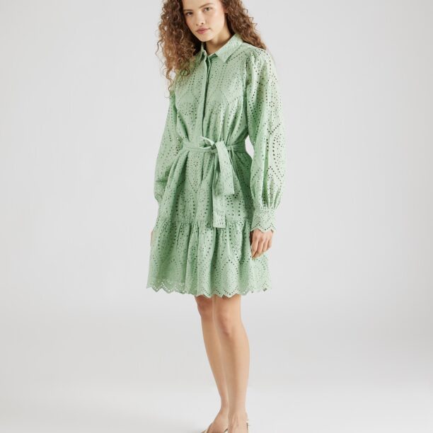 Y.A.S Rochie tip bluză 'HOLI'  verde pastel