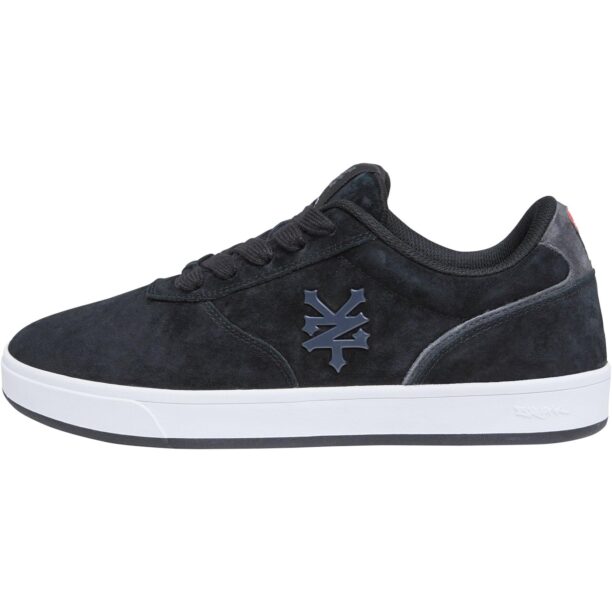 ZOO YORK Sneaker low 'Courthouse'  gri / gri metalic / negru / alb murdar