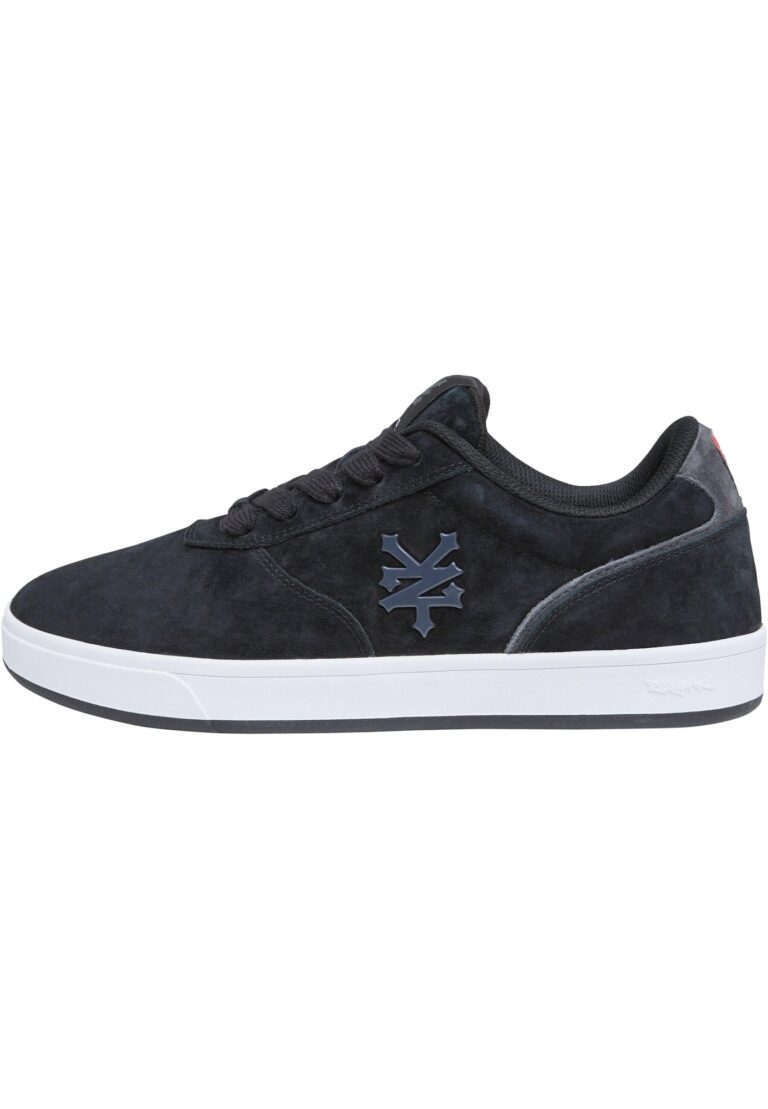 ZOO YORK Sneaker low 'Courthouse'  gri / gri metalic / negru / alb murdar