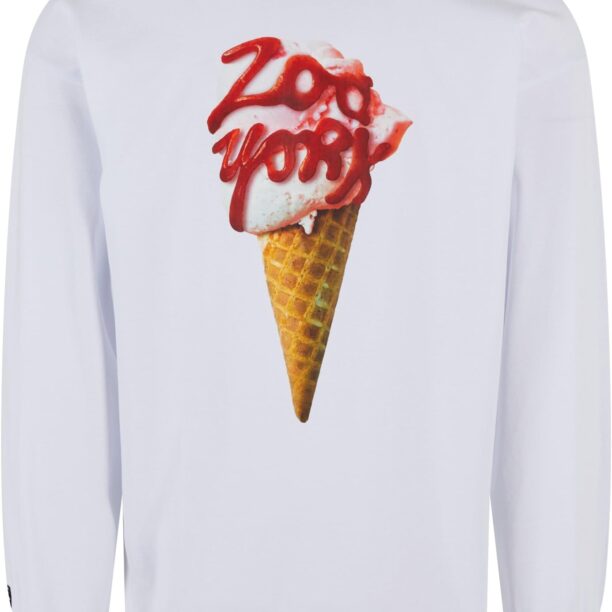 ZOO YORK Tricou  bej / maro / roșu / alb