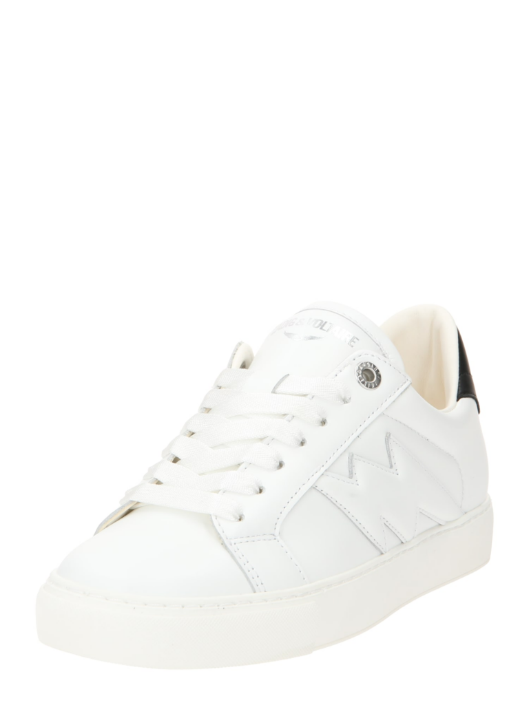 Zadig & Voltaire Sneaker low 'LA FLASH'  negru / alb