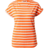 b.young Tricou  portocaliu / alb