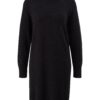 comma casual identity Rochie tricotat  negru