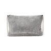 faina Clutch  argintiu