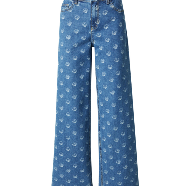 florence by mills exclusive for ABOUT YOU Jeans 'Daze Dreaming'  albastru denim / alb