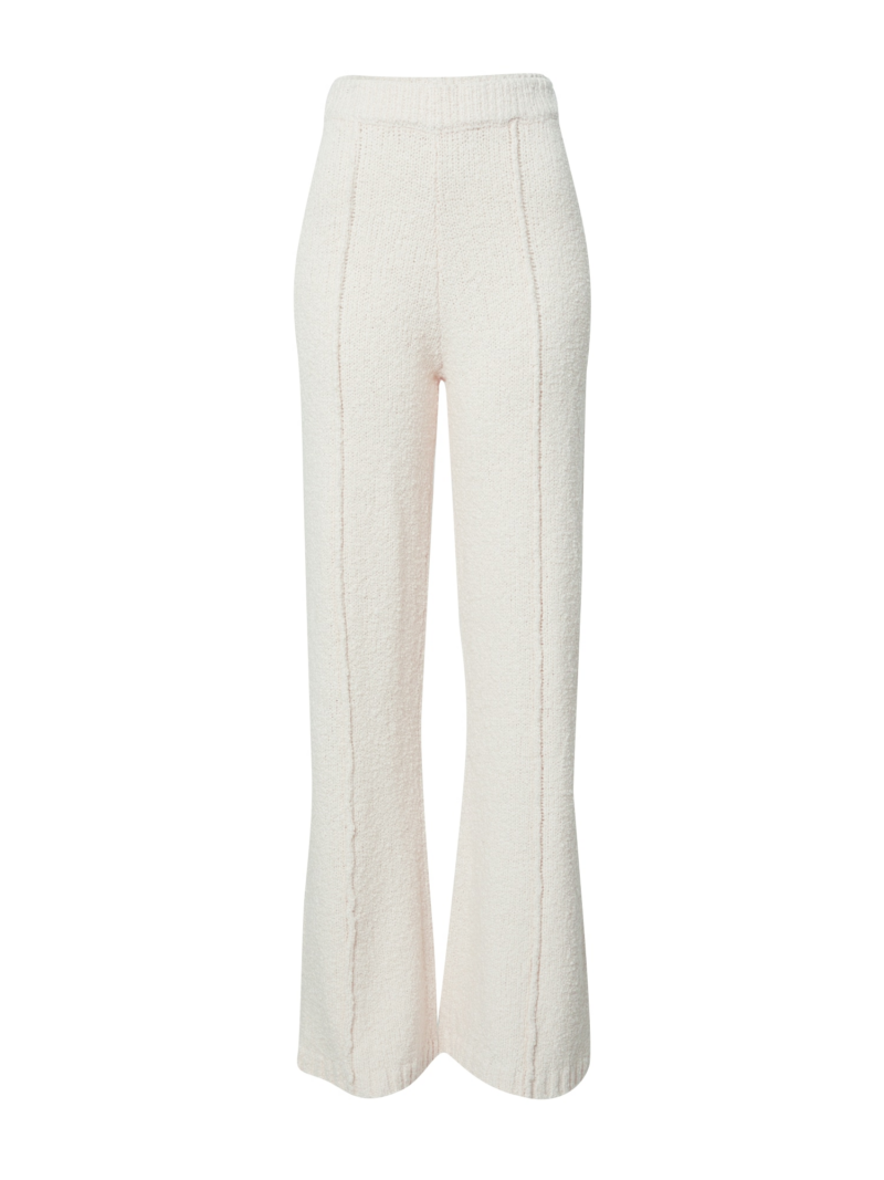 florence by mills exclusive for ABOUT YOU Pantaloni 'Robin'  crem / alb murdar