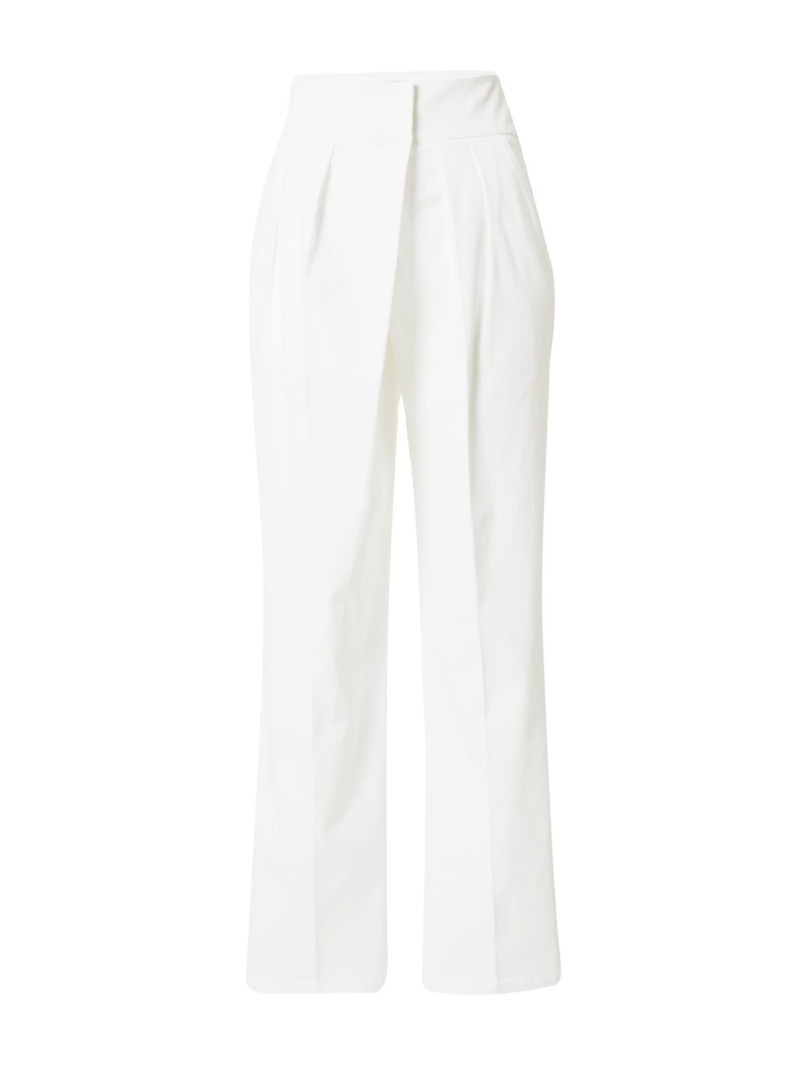 florence by mills exclusive for ABOUT YOU Pantaloni 'Viola'  alb