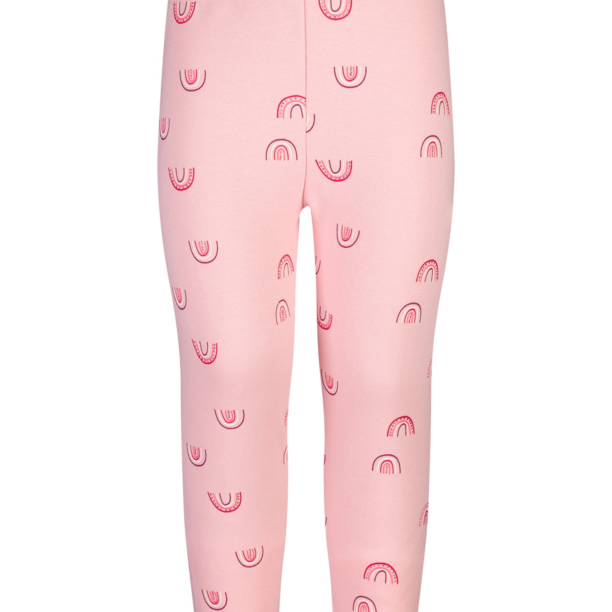 happy girls Leggings  lila / roz / alb