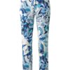 heine Pantaloni  albastru / azur / albastru deschis / alb