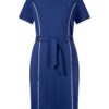 heine Rochie  albastru / alb