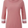 heine Tricou  rosé / alb